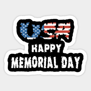 memorial day Sticker